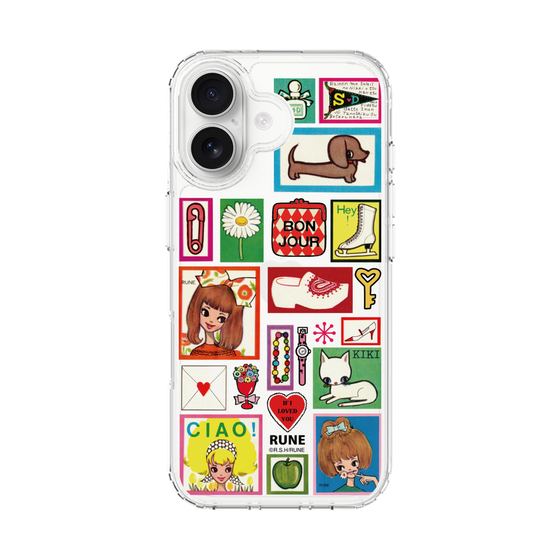 スリムプロテクションケース［ 内藤ルネ - Collage ］