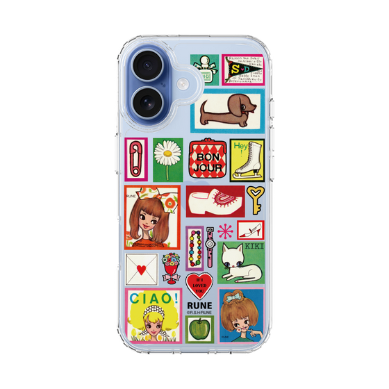 スリムプロテクションケース［ 内藤ルネ - Collage ］