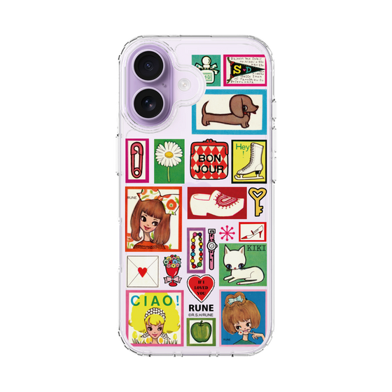 スリムプロテクションケース［ 内藤ルネ - Collage ］
