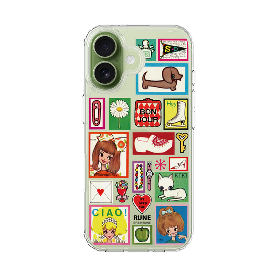 スリムプロテクションケース［ 内藤ルネ - Collage ］