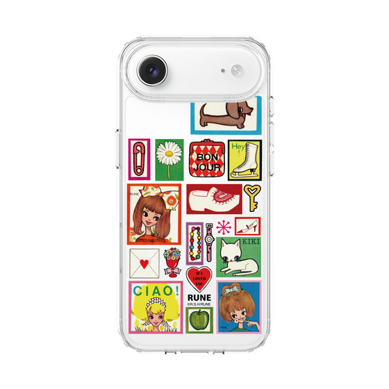 スリムプロテクションケース［ 内藤ルネ - Collage ］