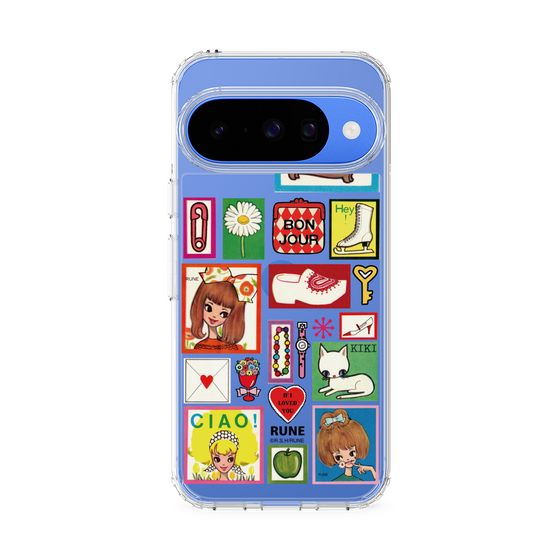 スリムプロテクションケース［ 内藤ルネ - Collage ］