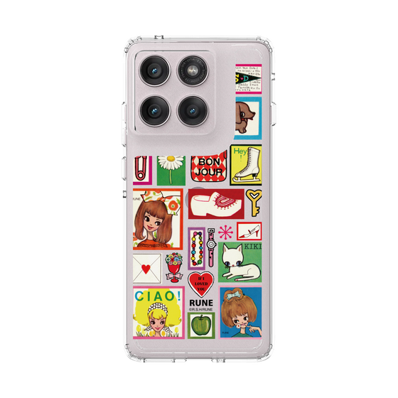 スリムプロテクションケース［ 内藤ルネ - Collage ］