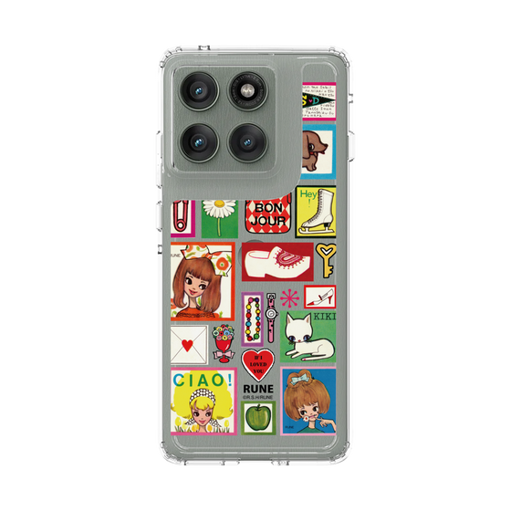 スリムプロテクションケース［ 内藤ルネ - Collage ］