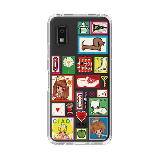 スリムプロテクションケース［ 内藤ルネ - Collage ］