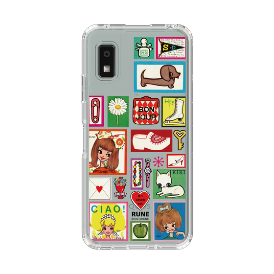 スリムプロテクションケース［ 内藤ルネ - Collage ］