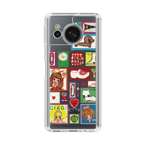 スリムプロテクションケース［ 内藤ルネ - Collage ］