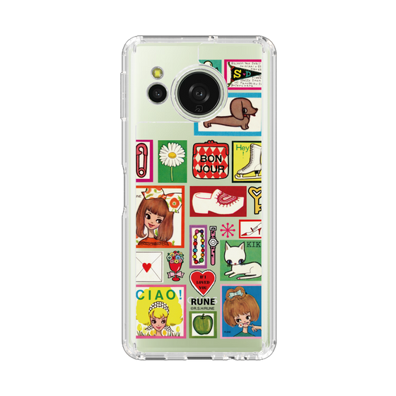 スリムプロテクションケース［ 内藤ルネ - Collage ］