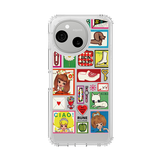 スリムプロテクションケース［ 内藤ルネ - Collage ］