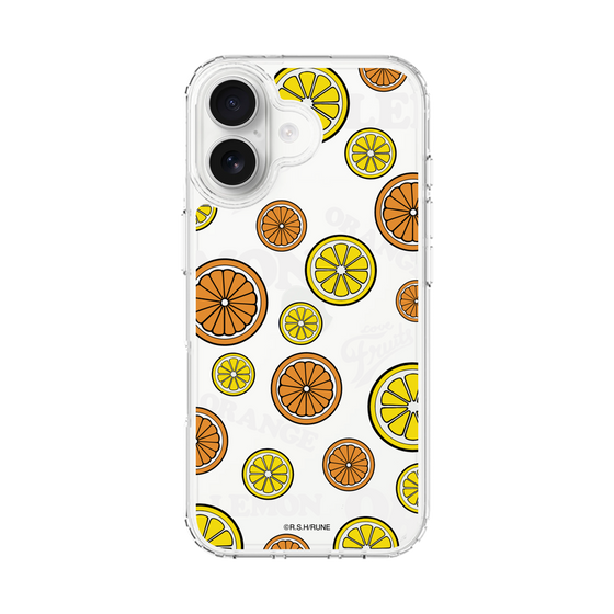 スリムプロテクションケース［ 内藤ルネ - Lemon & Orange ］
