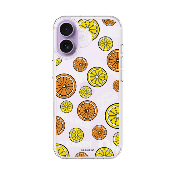 スリムプロテクションケース［ 内藤ルネ - Lemon & Orange ］