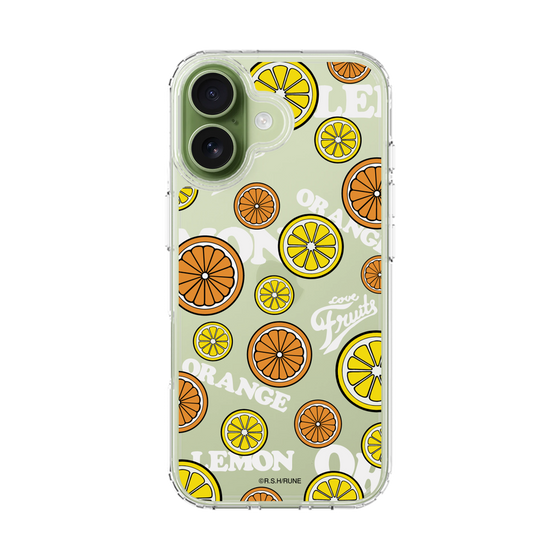 スリムプロテクションケース［ 内藤ルネ - Lemon & Orange ］