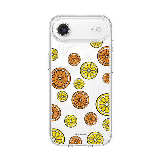 スリムプロテクションケース［ 内藤ルネ - Lemon & Orange ］