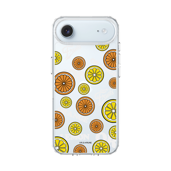 スリムプロテクションケース［ 内藤ルネ - Lemon & Orange ］