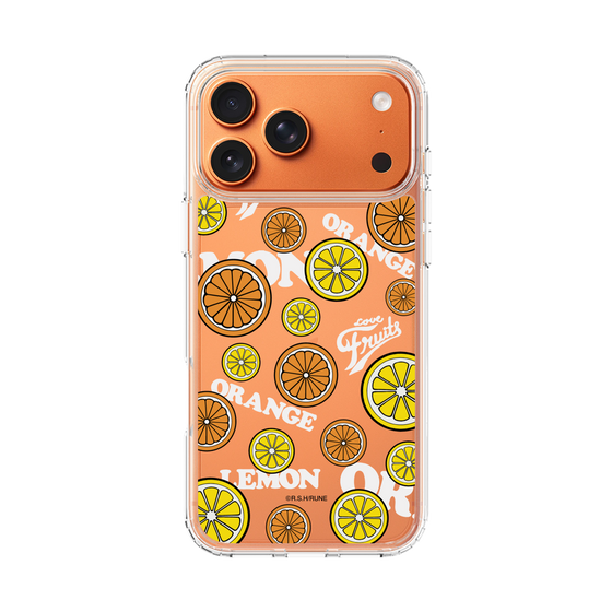 スリムプロテクションケース［ 内藤ルネ - Lemon & Orange ］