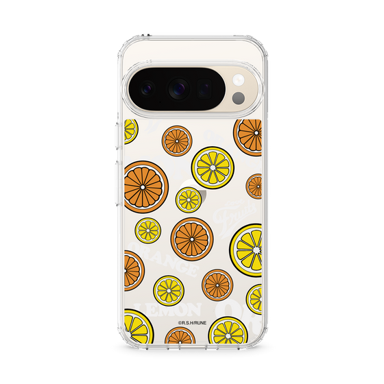 スリムプロテクションケース［ 内藤ルネ - Lemon & Orange ］
