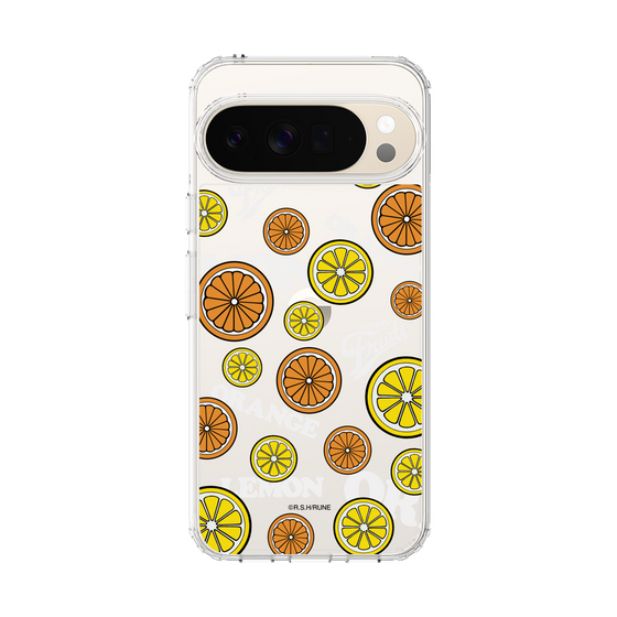 スリムプロテクションケース［ 内藤ルネ - Lemon & Orange ］