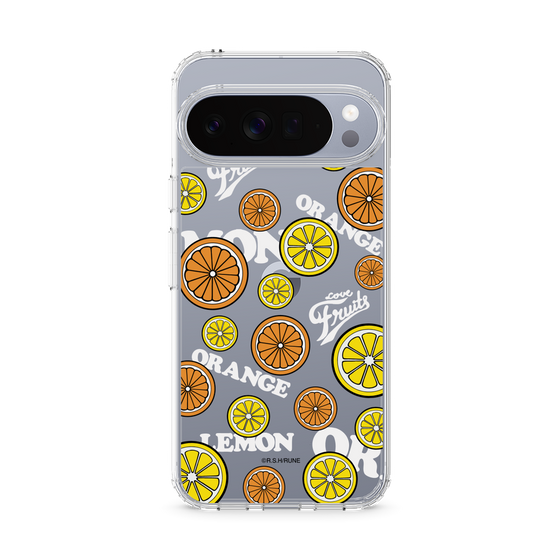 スリムプロテクションケース［ 内藤ルネ - Lemon & Orange ］