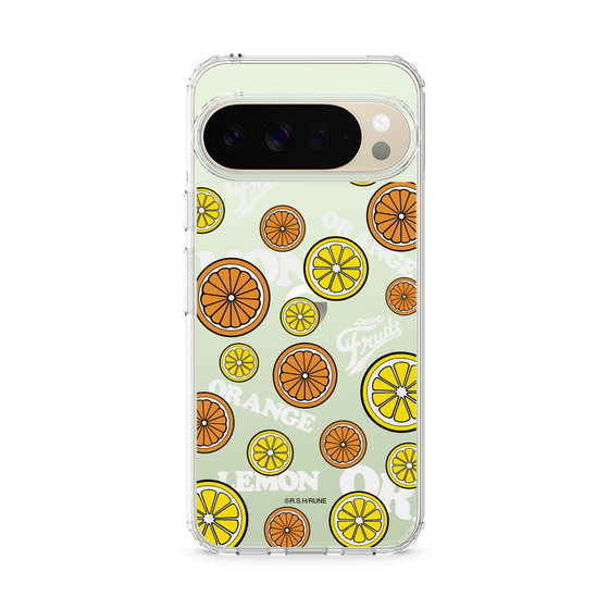 スリムプロテクションケース［ 内藤ルネ - Lemon & Orange ］