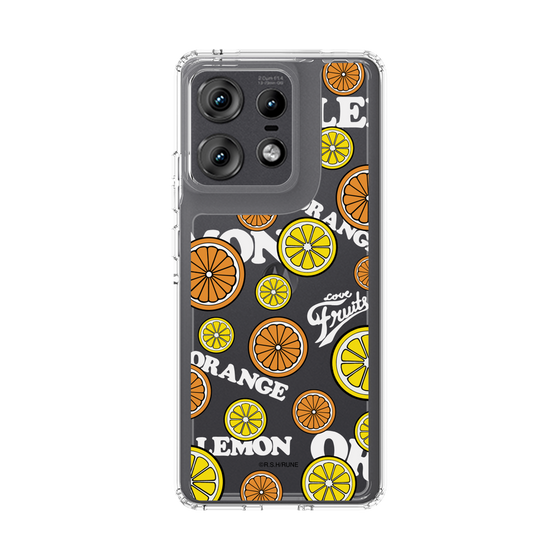 スリムプロテクションケース［ 内藤ルネ - Lemon & Orange ］