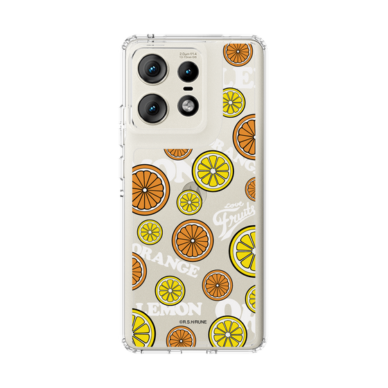 スリムプロテクションケース［ 内藤ルネ - Lemon & Orange ］
