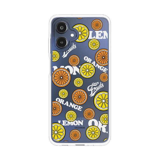 スリムプロテクションケース［ 内藤ルネ - Lemon & Orange ］