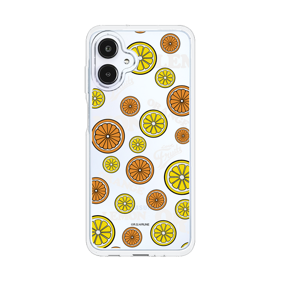 スリムプロテクションケース［ 内藤ルネ - Lemon & Orange ］
