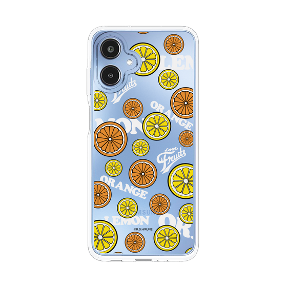 スリムプロテクションケース［ 内藤ルネ - Lemon & Orange ］