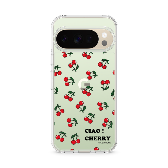 スリムプロテクションケース［ 内藤ルネ - Cherry ］