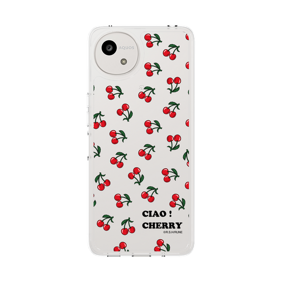 スリムプロテクションケース［ 内藤ルネ - Cherry ］
