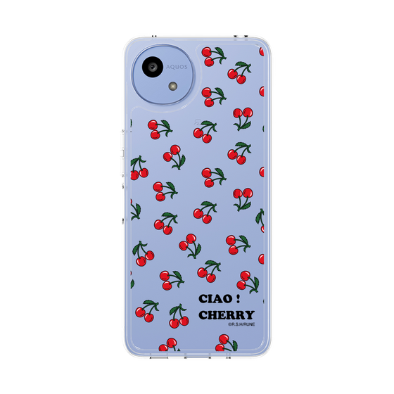 スリムプロテクションケース［ 内藤ルネ - Cherry ］