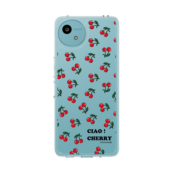 スリムプロテクションケース［ 内藤ルネ - Cherry ］