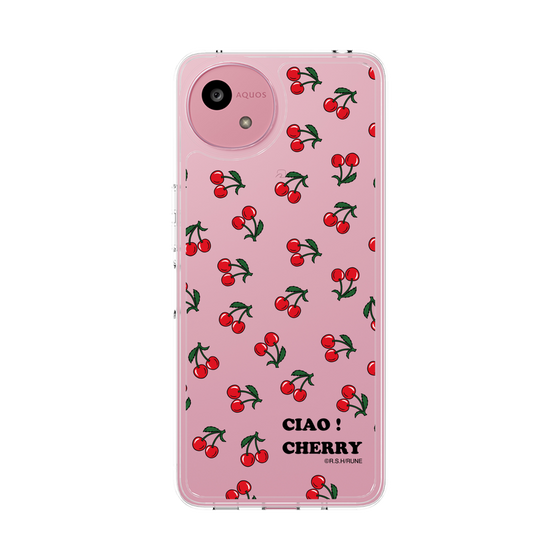 スリムプロテクションケース［ 内藤ルネ - Cherry ］