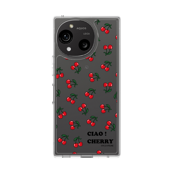 スリムプロテクションケース［ 内藤ルネ - Cherry ］