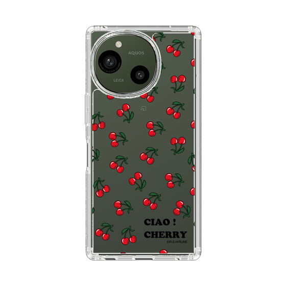 スリムプロテクションケース［ 内藤ルネ - Cherry ］