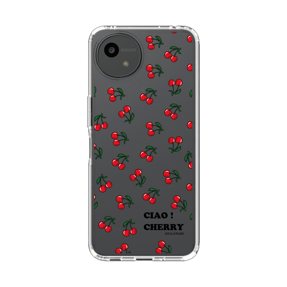 スリムプロテクションケース［ 内藤ルネ - Cherry ］