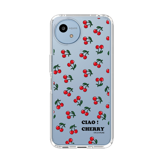 スリムプロテクションケース［ 内藤ルネ - Cherry ］