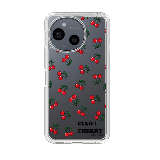 スリムプロテクションケース［ 内藤ルネ - Cherry ］