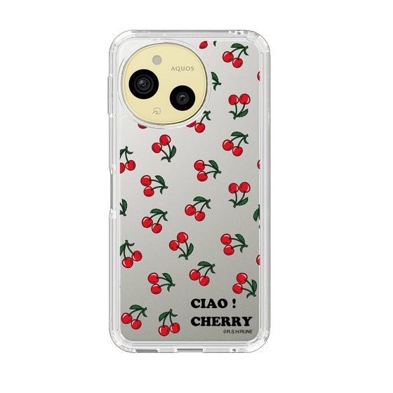 スリムプロテクションケース［ 内藤ルネ - Cherry ］