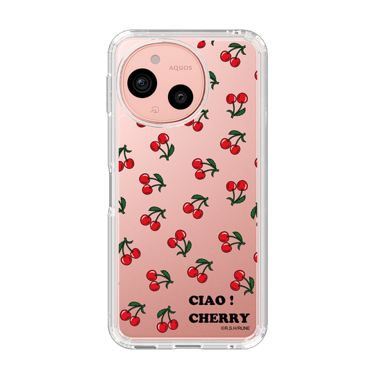 スリムプロテクションケース［ 内藤ルネ - Cherry ］