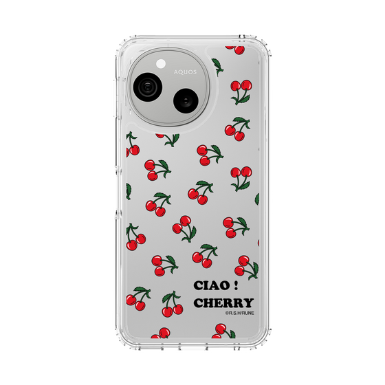 スリムプロテクションケース［ 内藤ルネ - Cherry ］