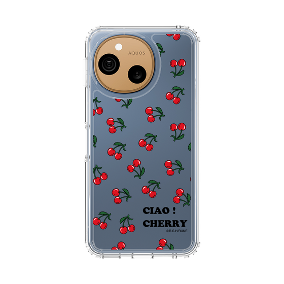 スリムプロテクションケース［ 内藤ルネ - Cherry ］