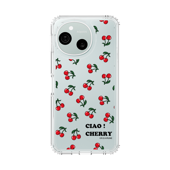 スリムプロテクションケース［ 内藤ルネ - Cherry ］