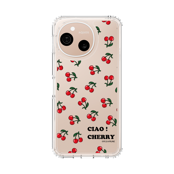 スリムプロテクションケース［ 内藤ルネ - Cherry ］