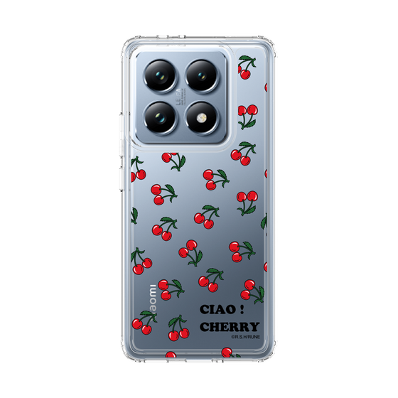 スリムプロテクションケース［ 内藤ルネ - Cherry ］