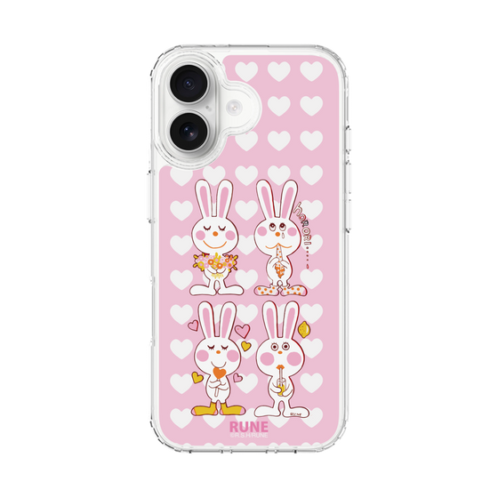スリムプロテクションケース［ 内藤ルネ - Bunny ］