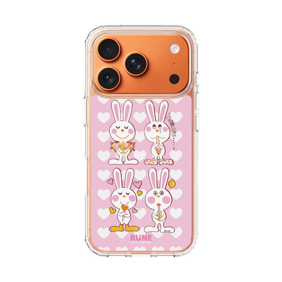スリムプロテクションケース［ 内藤ルネ - Bunny ］