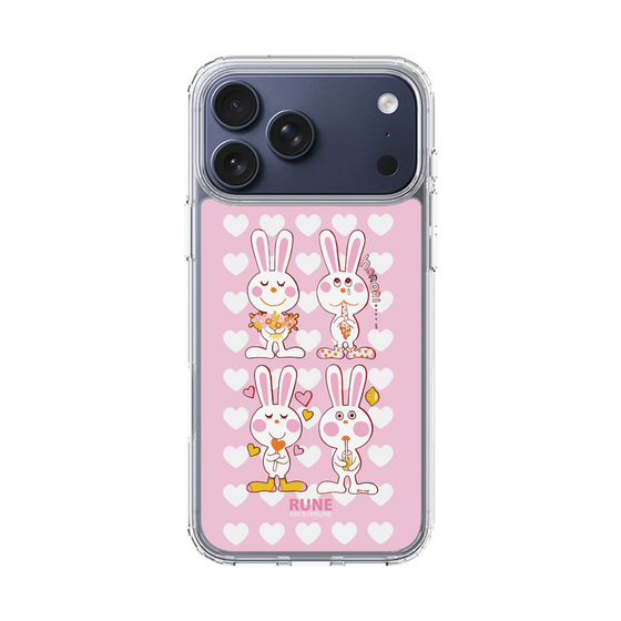 スリムプロテクションケース［ 内藤ルネ - Bunny ］