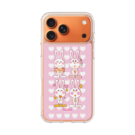 スリムプロテクションケース［ 内藤ルネ - Bunny ］