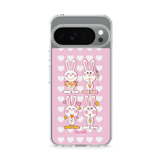 スリムプロテクションケース［ 内藤ルネ - Bunny ］
